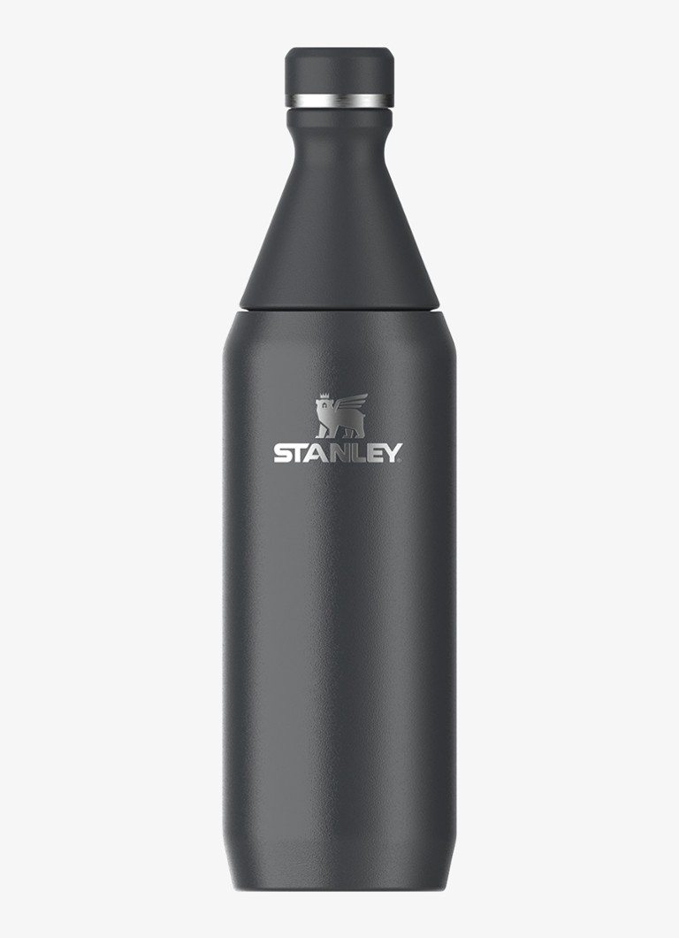Stanley De All Day Slim waterfles 0,6 liter Black Gloss / Zwart - Deal
