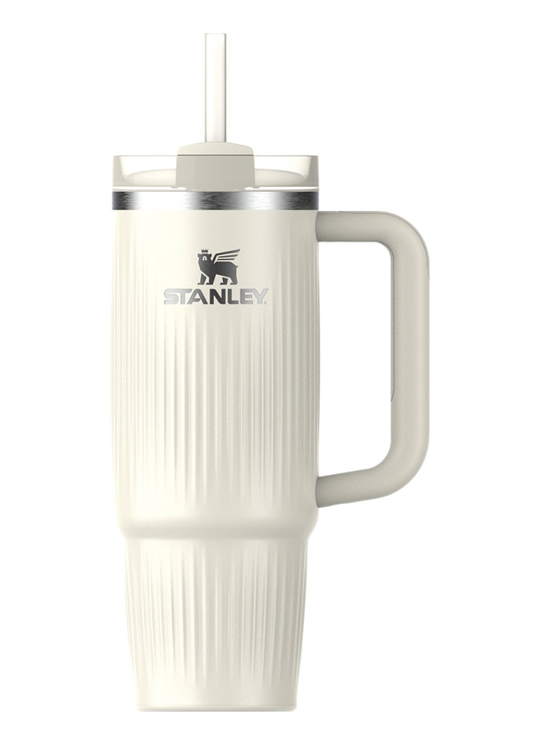 Stanley De Quencher® H2.0 Fluted thermosfles 89 cl Cream Gloss / Gebroken wit - Deal