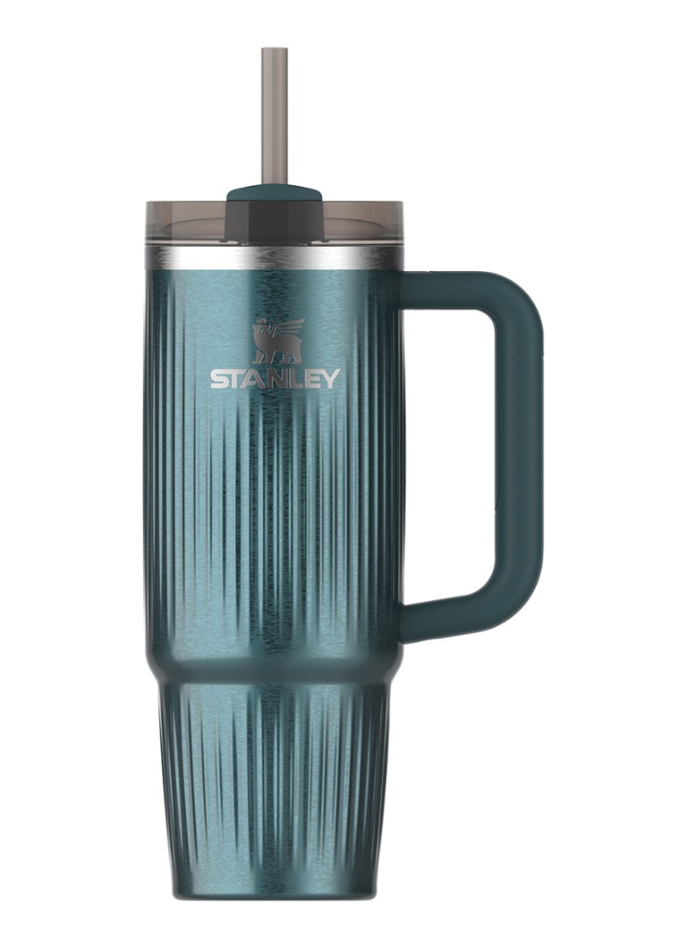 Stanley De Quencher® H2.0 Fluted thermosfles 89 cl Marina Shine / Donkerblauw - Deal