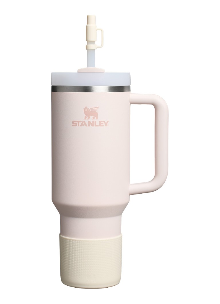 Stanley The Quencher® bekerhoes en rietjes dop 3-delig Gebroken wit - Deal