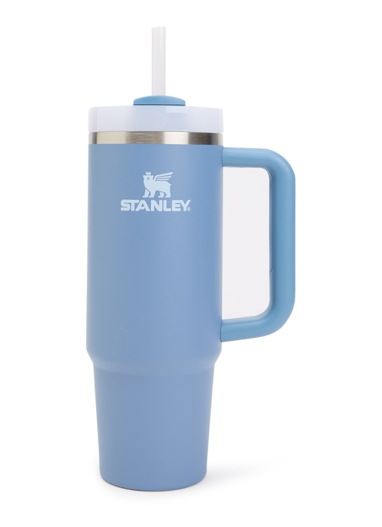 Stanley De Quencher® H2.O FlowState™ thermosfles 0,89 liter Staalblauw - Deal