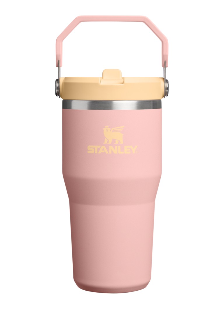 Stanley De IceFlow™ Flip Straw 2.0 waterfles 0,6 liter Zalmroze - Deal