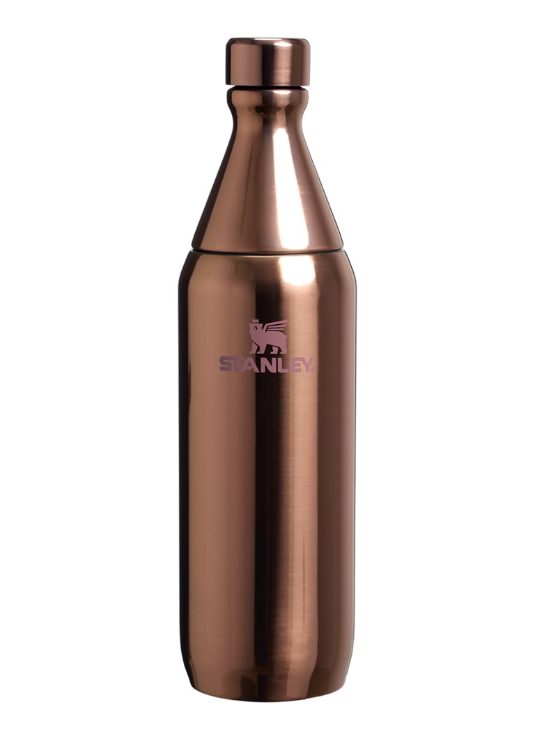 Stanley De All Day Slim waterfles 0,6 liter Oudroze