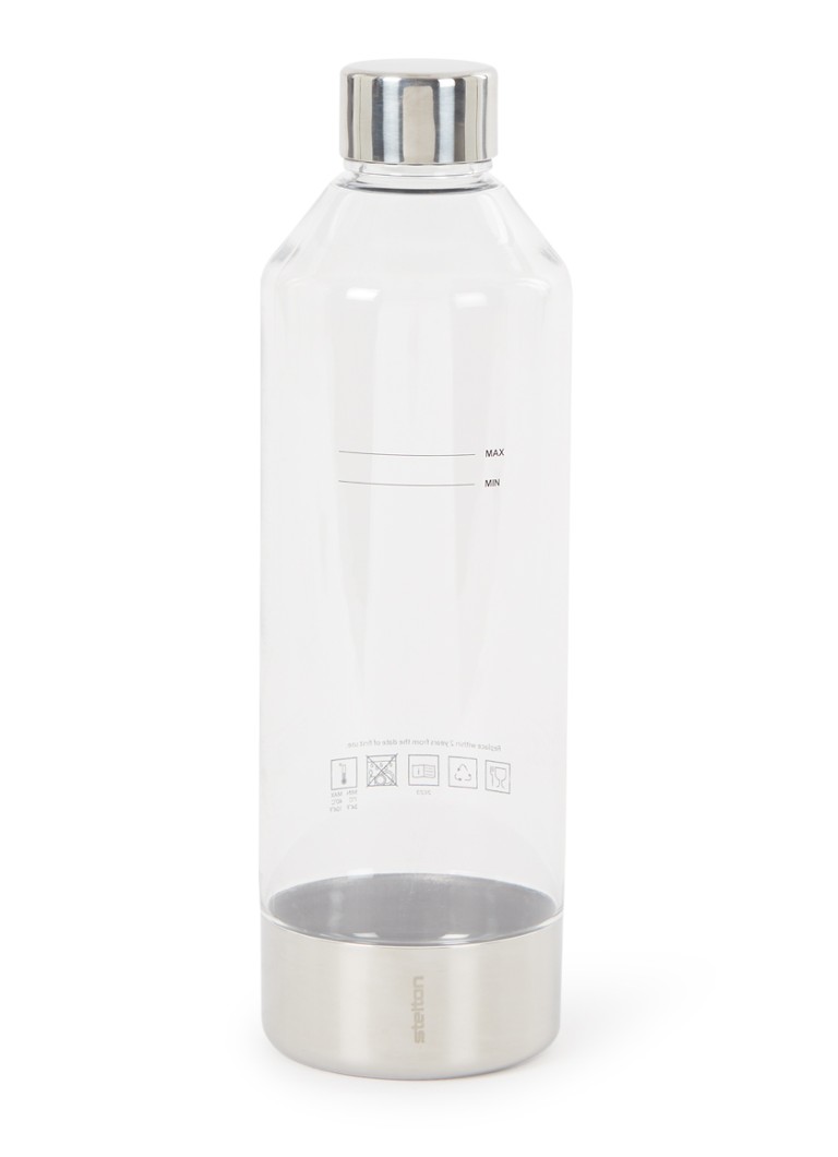 Stelton Brus waterfles 1,1 liter Transparant - Deal