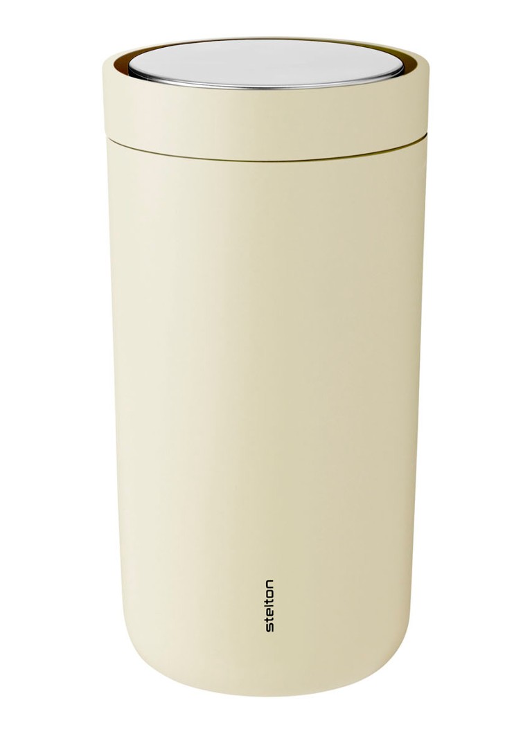 Stelton To go click thermosbeker 20 cl Vanilliegeel