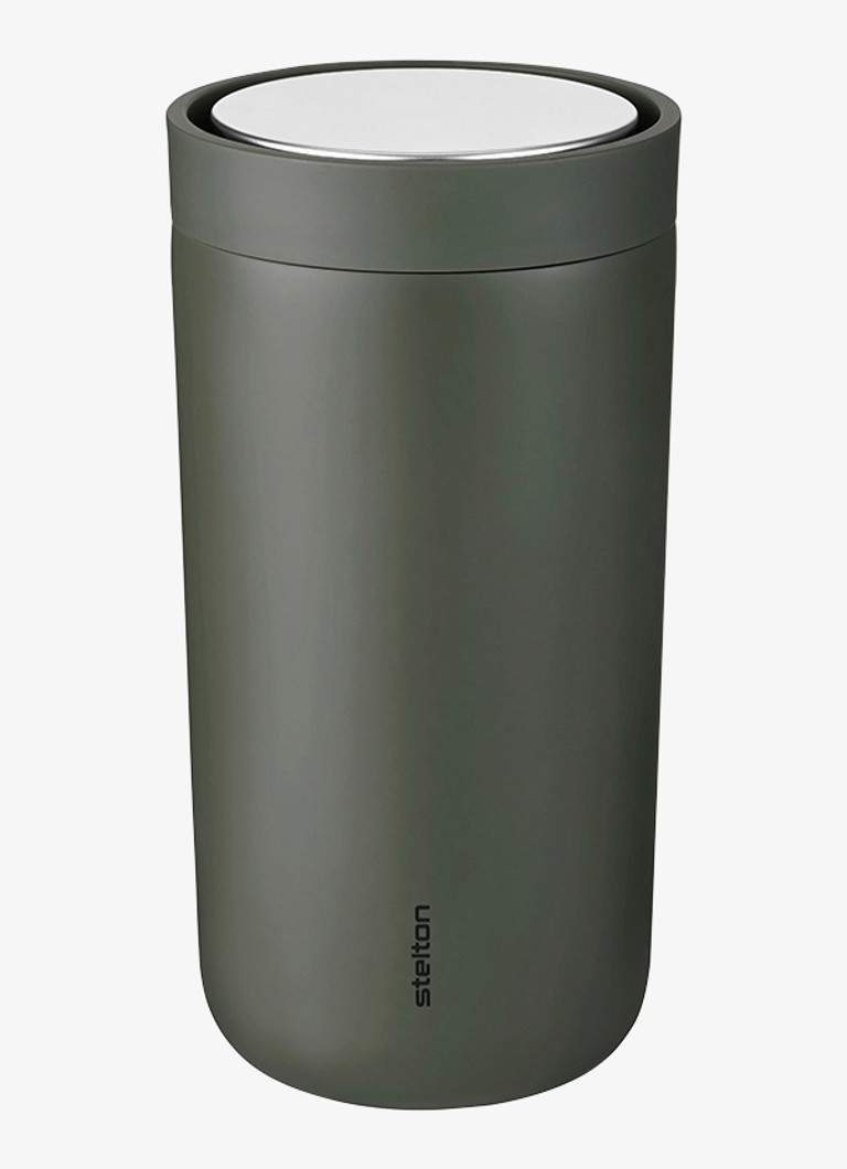 Stelton To Go Click thermosbeker 20 cl Donkergroen - Deal