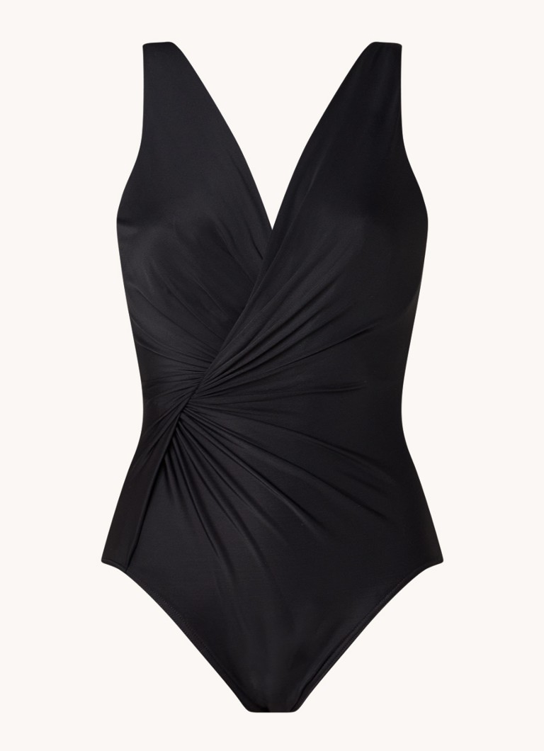Miraclesuit Dames Esmerelda corrigerend badpak met beugel in de kleur Zwart, maat: 44