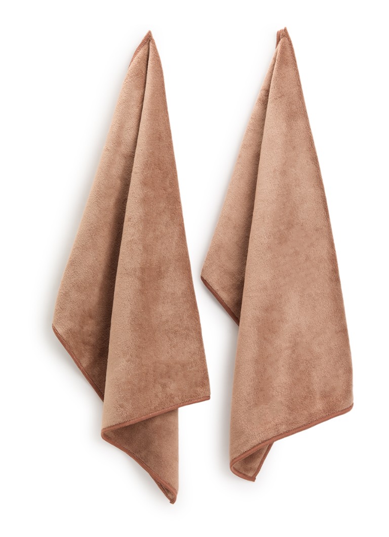 Tiseco Keukendoek 50 x 50 cm set van 2 Cognac - Deal