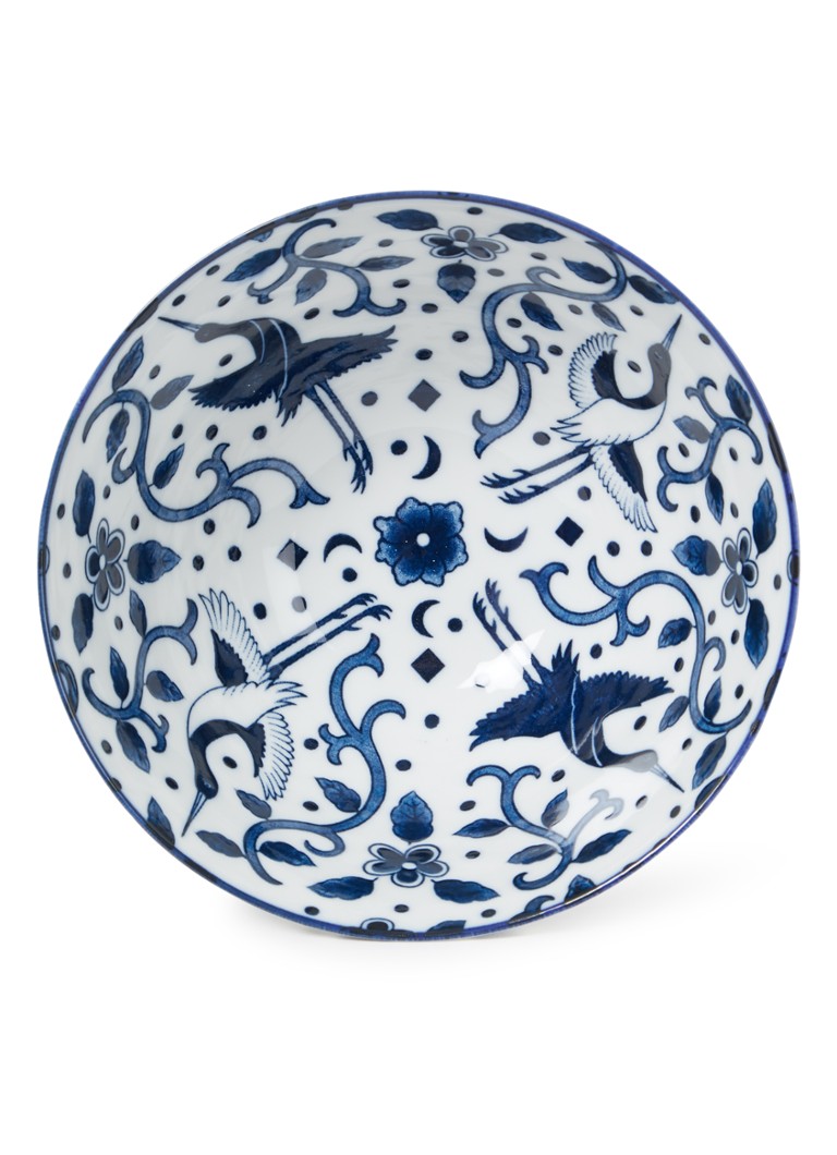 Tokyo Design Studio Mixed Bowls Mai Tsuru kom 18 cm Blauw - Deal