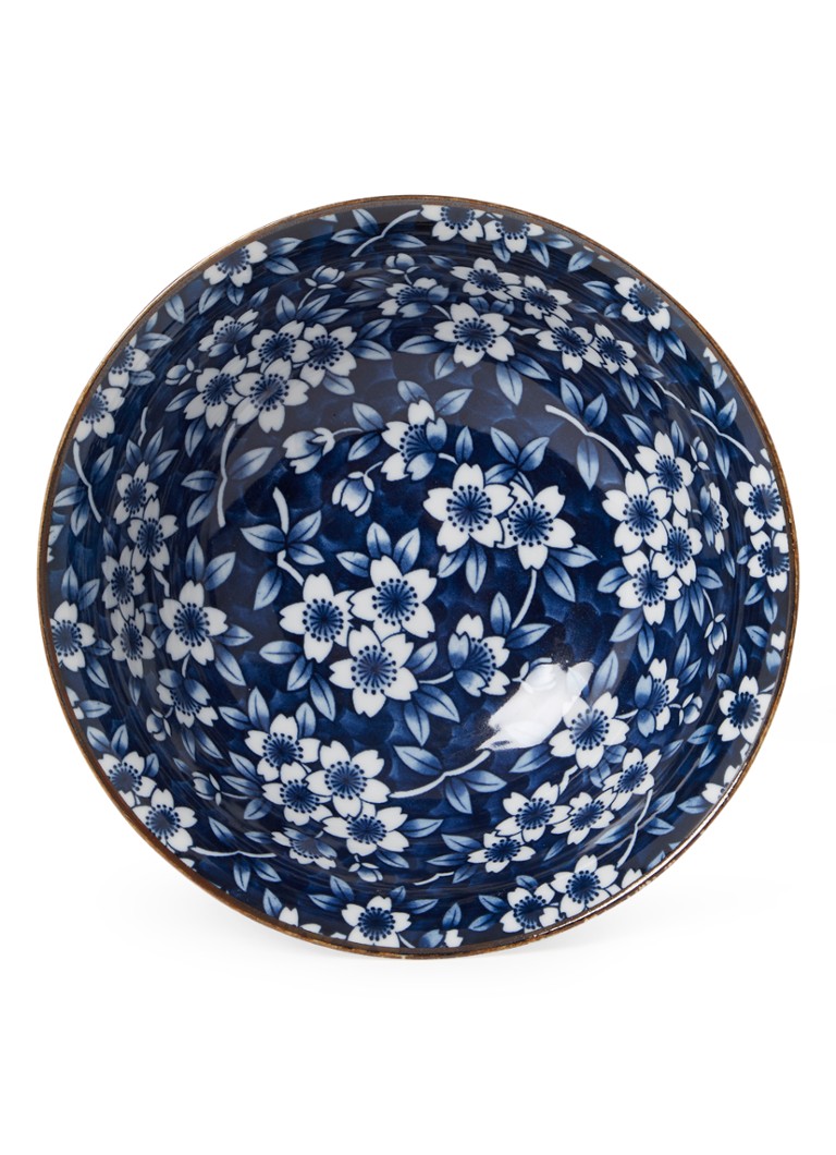 Tokyo Design Studio Mixed Bowls Dami Sakura kom 21 cm Blauw - Deal