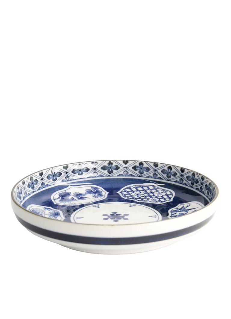 Tokyo Design Studio Matori Hishimon diep bord 20 cm Blauw - Deal