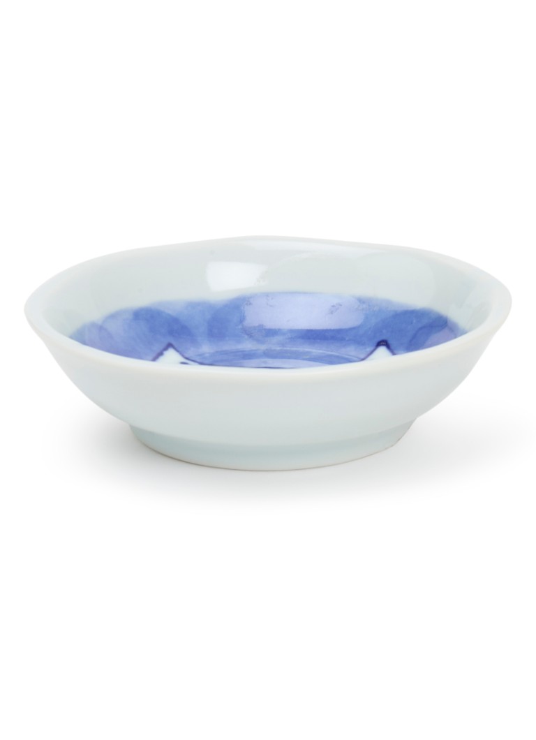 Tokyo Design Studio Neko Maruke Cat dipschaaltje 9,5 cm Royalblauw - Deal