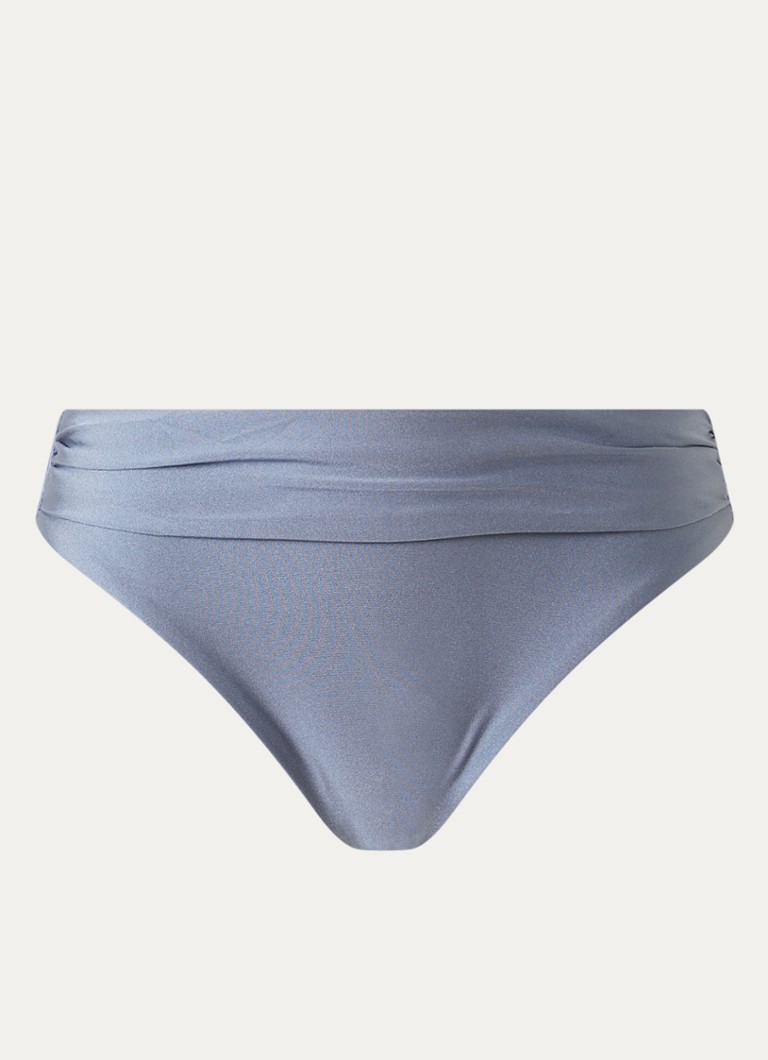 Cyell Dames Infinity bikinislip met metallic finish in de kleur Blauwgrijs, maat: 36