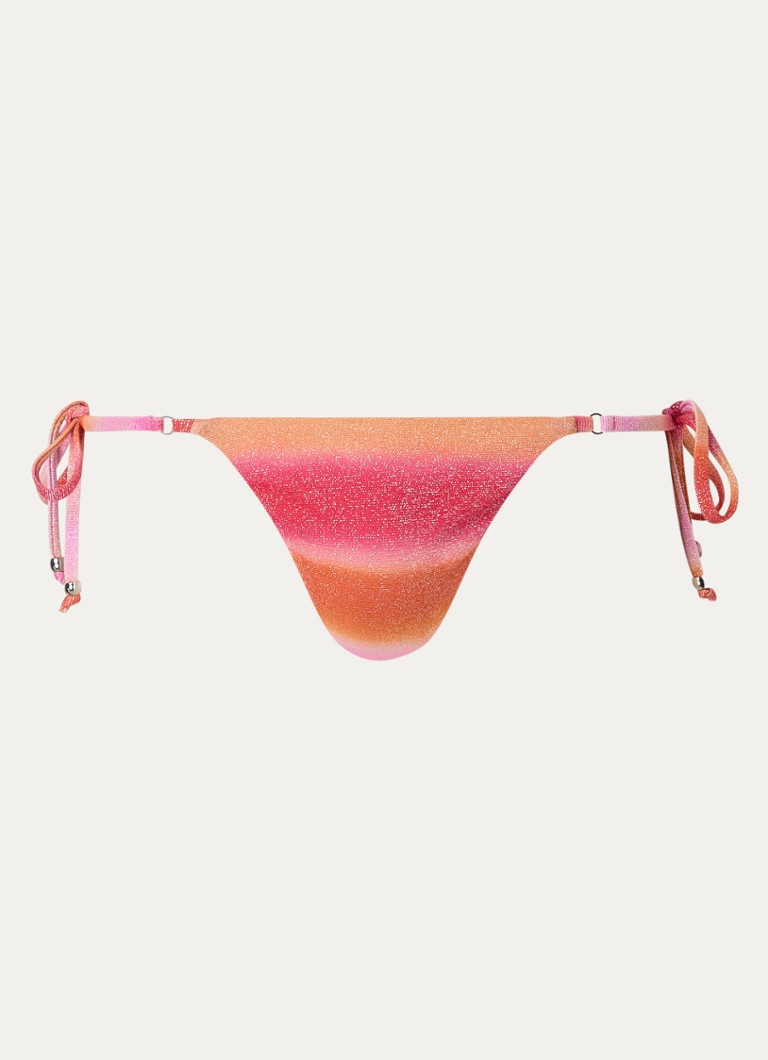 Seafolly Dames Spectrum brazilian bikinislip met lurex in de kleur Roze, maat: 42