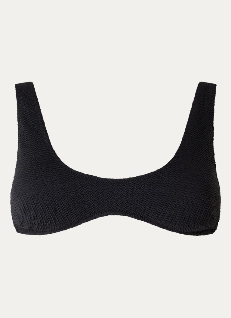 Seafolly Dames Sea Dive bikinitop met uitneembare vulling in de kleur Zwart, maat: 42