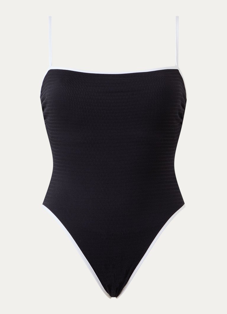 Seafolly Dames Badpak met uitneembare vulling in de kleur Zwart, maat: 42