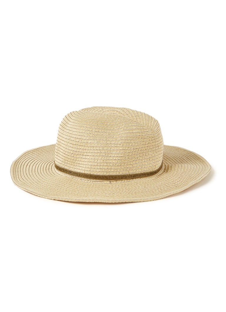 Seafolly Dames Shady Lady hoed van papier in de kleur Zand, maat: 1size