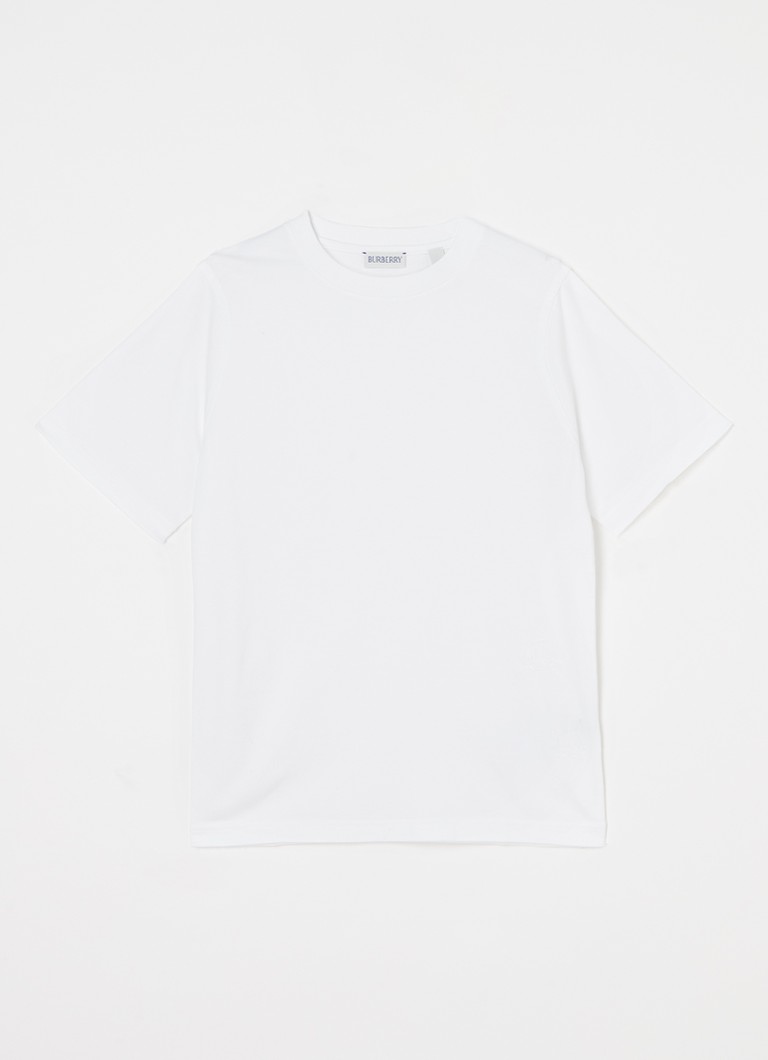 Burberry Jongens Cedar T-shirt met ronde hals in de kleur Wit, maat: 140