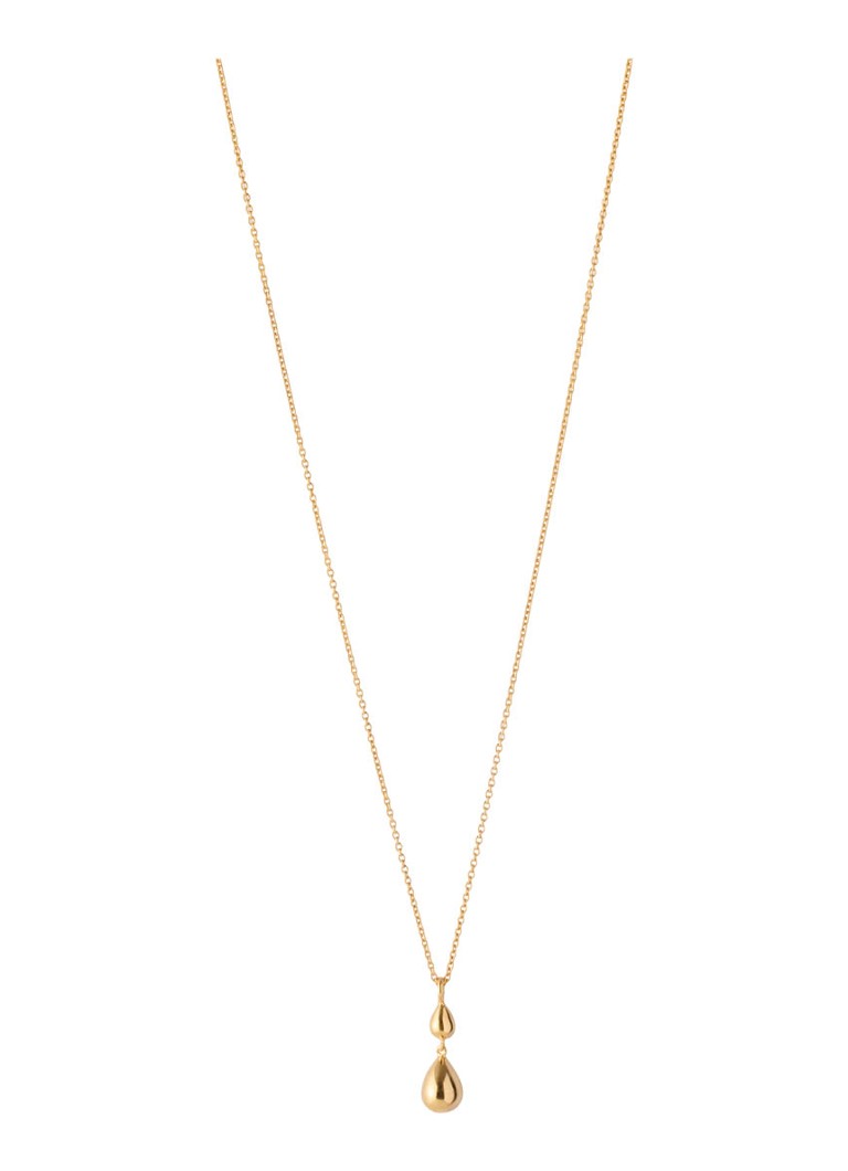 Pernille Corydon Dames Rain ketting verguld