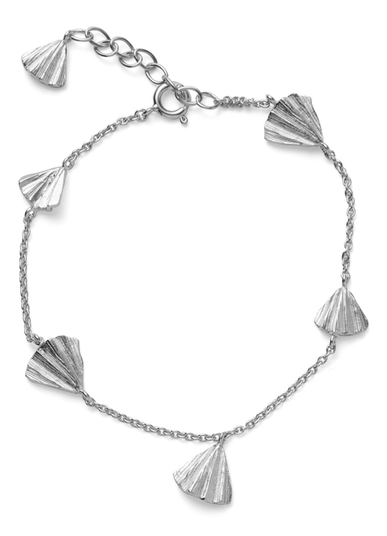 Pernille Corydon Dames Autumn Leaf armband van zilver in de kleur Zilver, maat: one size