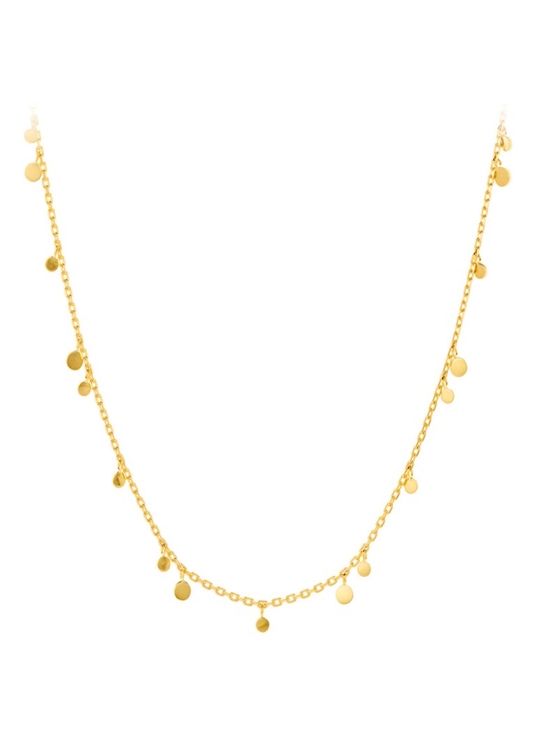 Pernille Corydon Dames Glow ketting verguld in de kleur Goud, maat: OS