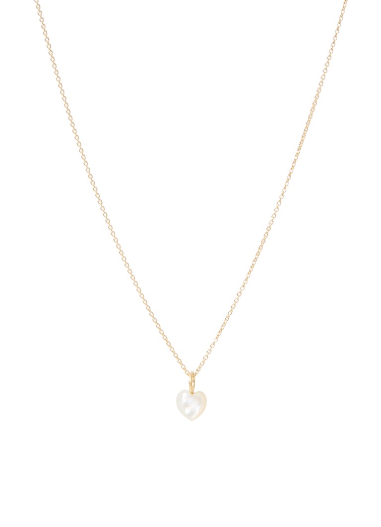 Pernille Corydon Dames Ocean Heart ketting verguld in de kleur Goud, maat: 1 size