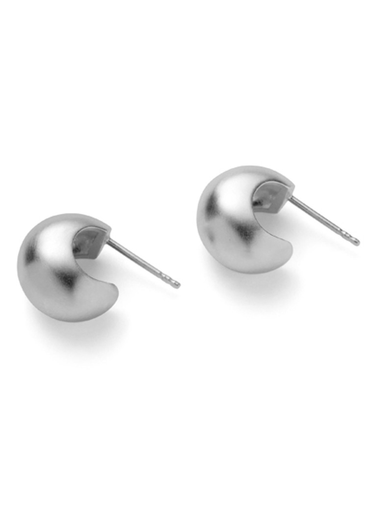 Pernille Corydon Dames Small Echo oorstekers in de kleur Zilver, maat: one size