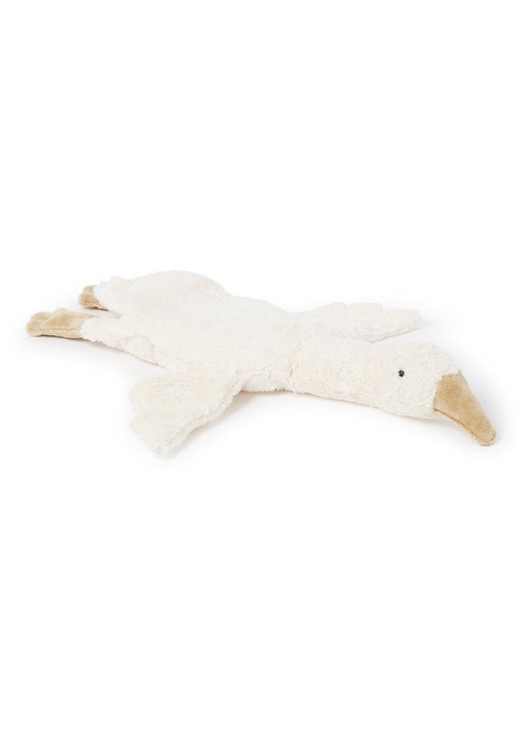 Senger Naturwelt Jongens Cuddly animal Goose small knuffel met warmtekussen 37 cm in de kleur Gebroken wit, maat: SMALL