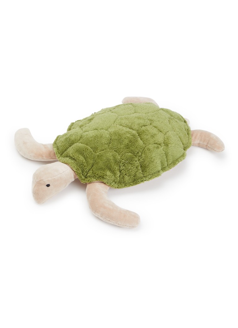 Senger Naturwelt Turtle Large knuffel met warmtekussen 52 cm in de kleur Groen, maat: ONE SIZE
