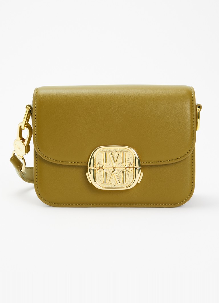 JOSH V Dames Noé crossbodytas met logo in de kleur Mosgroen