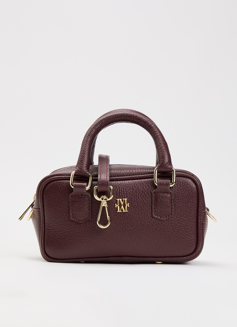 JOSH V Dames Amandine crossbodytas met afneembare schouderriem in de kleur Aubergine