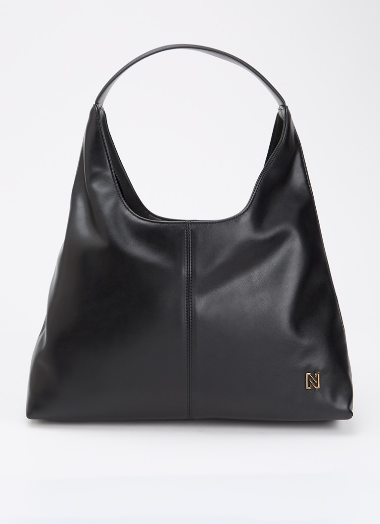 NIKKIE Dames Puri shopper met logo in de kleur Zwart