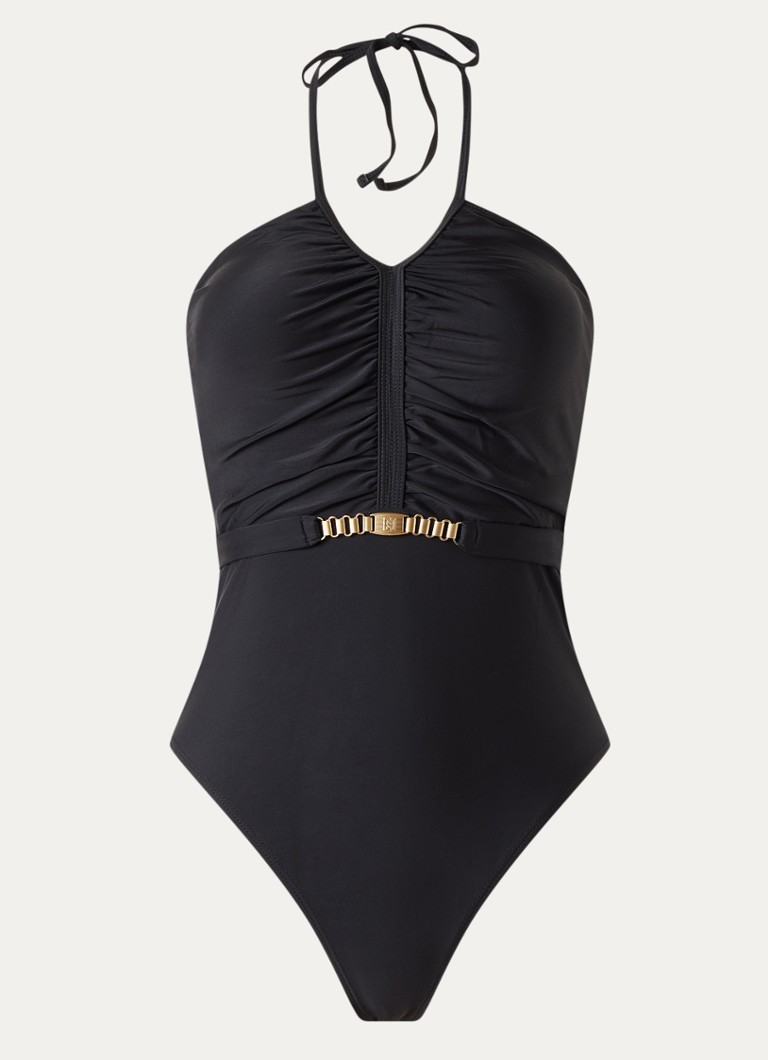 NIKKIE Dames Quinto voorgevormd badpak met uitneembare padding in de kleur Zwart