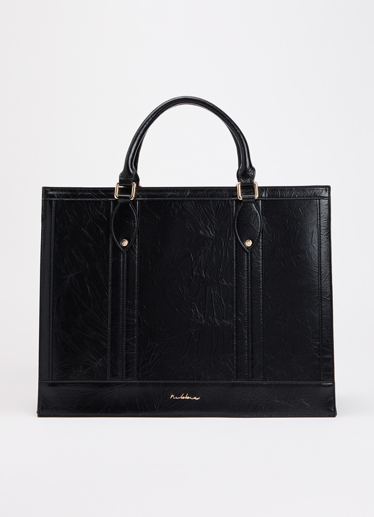 NIKKIE Dames Berkely shopper met logo in de kleur Zwart