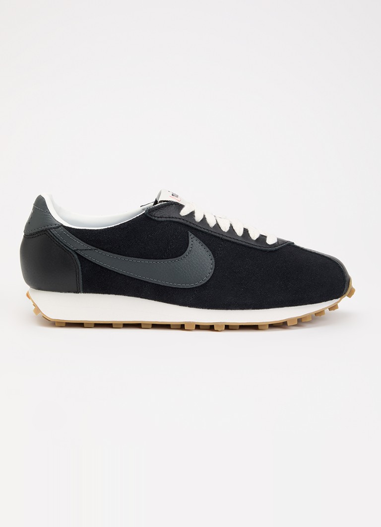 Nike Dames Ld-1000 sneaker van suède met leren details in de kleur Zwart, maat: 39