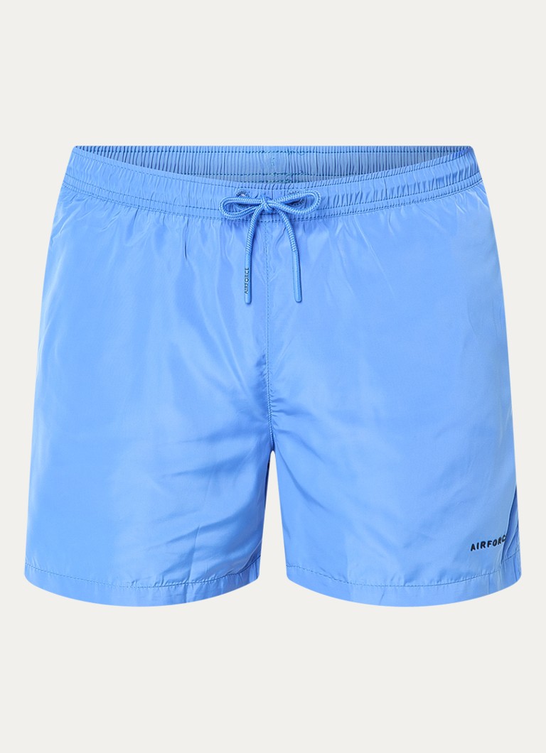 Airforce Heren Zwemshorts met logo in de kleur Blauw, maat: XXL