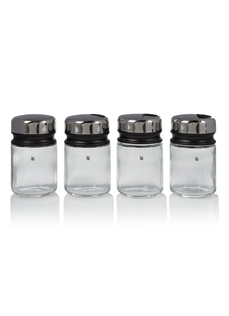 WMF Depot peper- en zoutmolen 9 cm 4-delig Transparant - Deal
