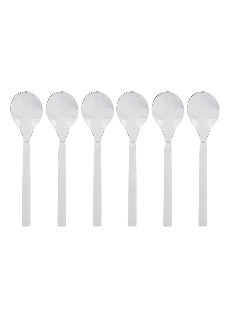 WMF Nuova espressolepelset 6-delig Zilver - Deal