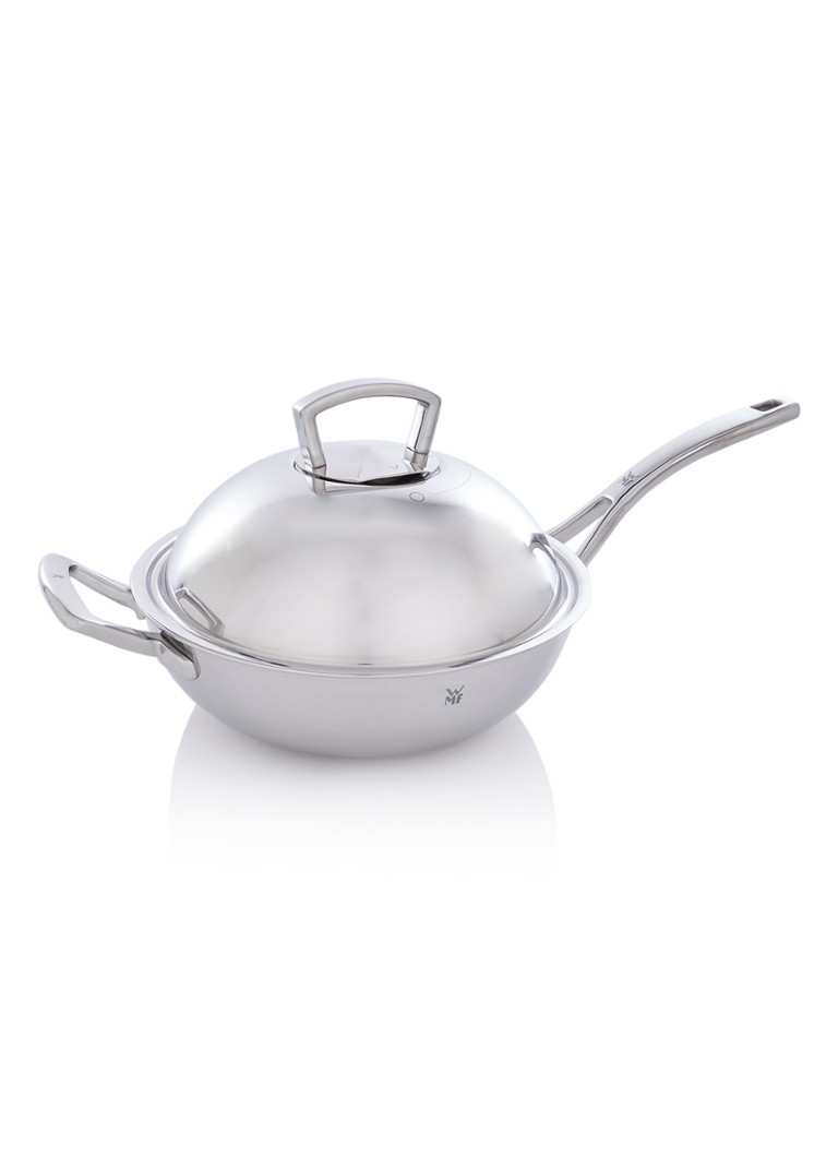 WMF Multiply wok met deksel Ø28 cm Roestvrijstaal - Deal