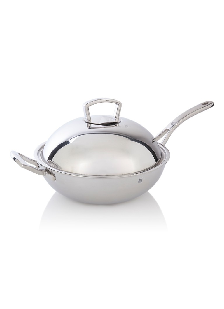 WMF Multiply wok met deksel Ø32 cm Roestvrijstaal - Deal