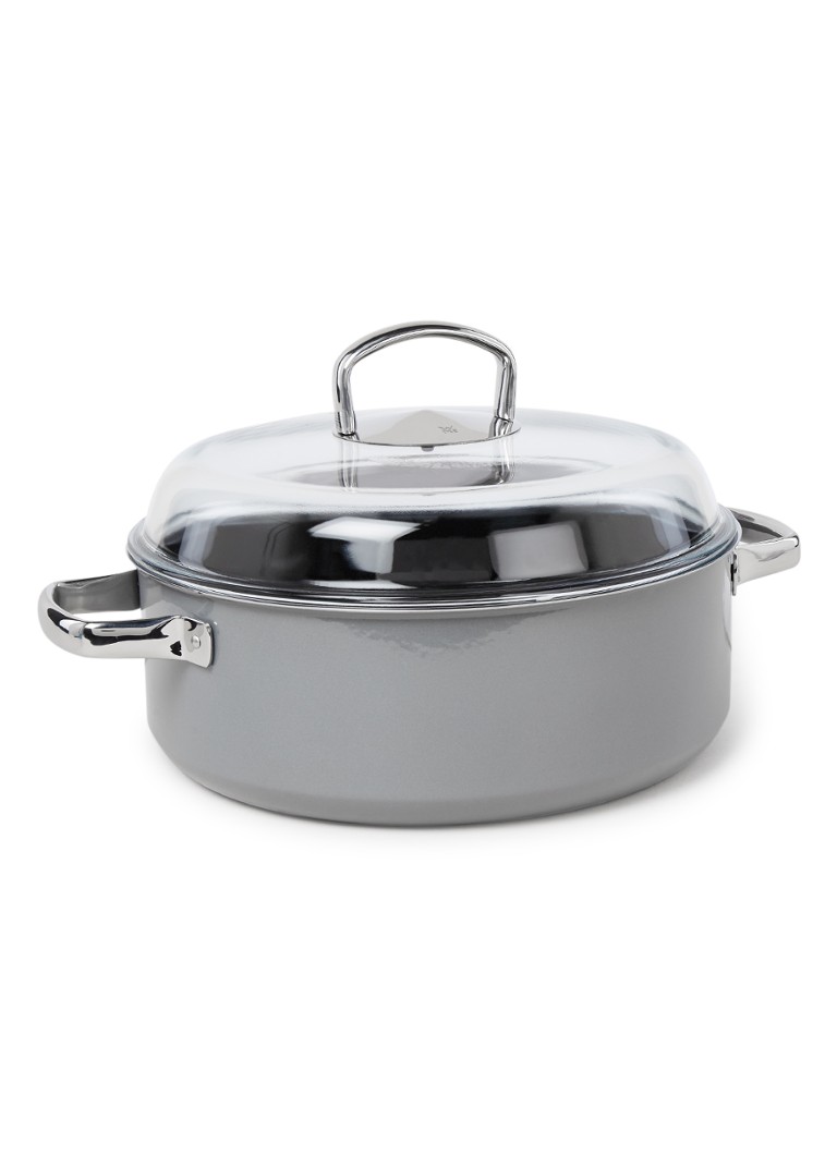 WMF Fusiontec Mineral braadpan met deksel Ø28 cm Grijs - Deal
