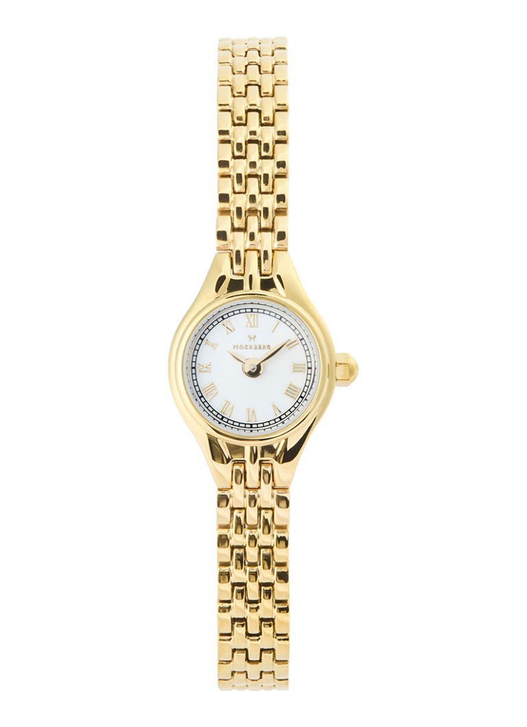 Mockberg Dames Heritage Petite horloge MB1613 in de kleur Goud, maat: 1MAAT