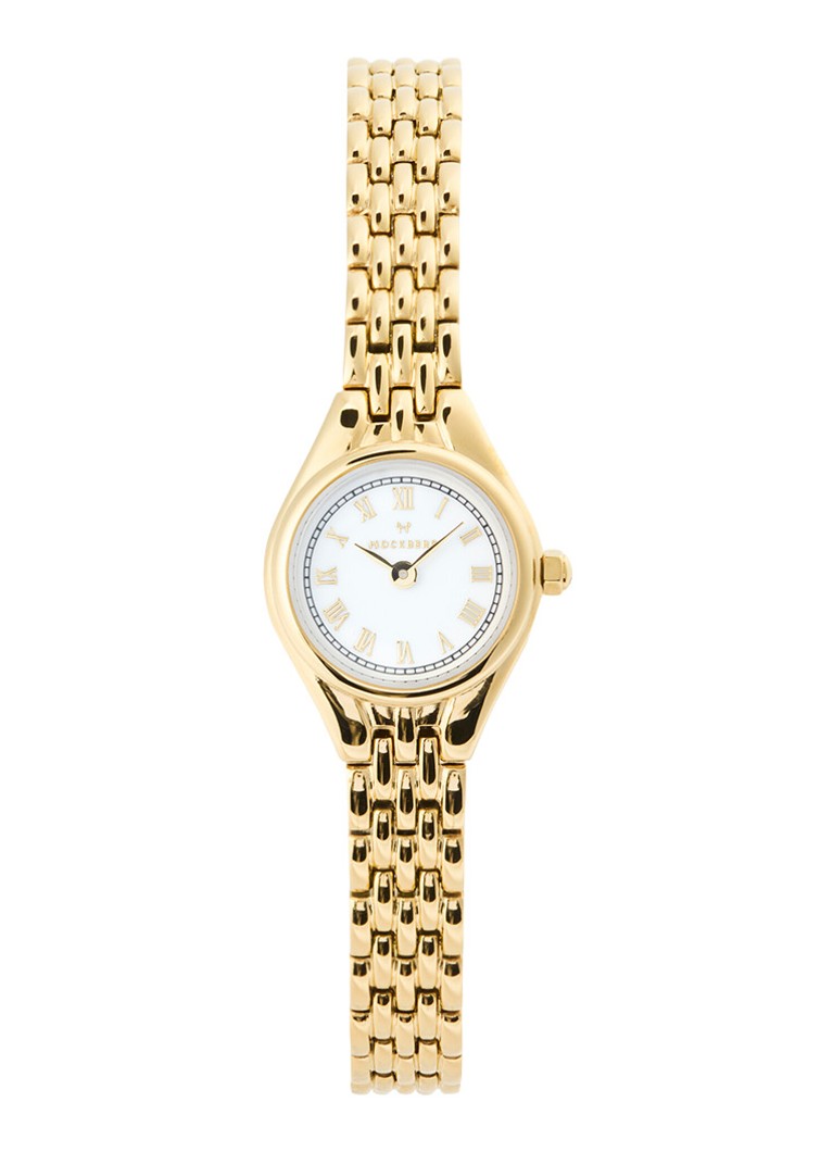 Mockberg Dames Heritage horloge MB1615 in de kleur Goud, maat: 1MAAT