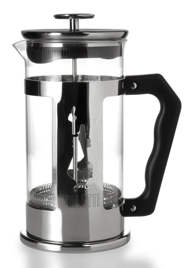 Bialetti Preziosa cafetière van borosilicaatglas1 liter Zilver - Deal