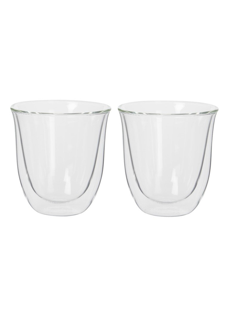 Bialetti Firenze dubbelwandig koffie- en theeglas 20 cl DBW012 Transparant - Deal