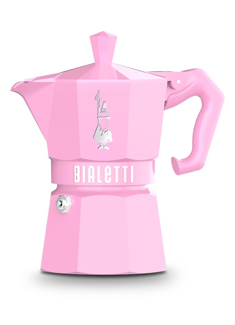 Bialetti Moka Exclusive percolator 3-kops Roze - Deal