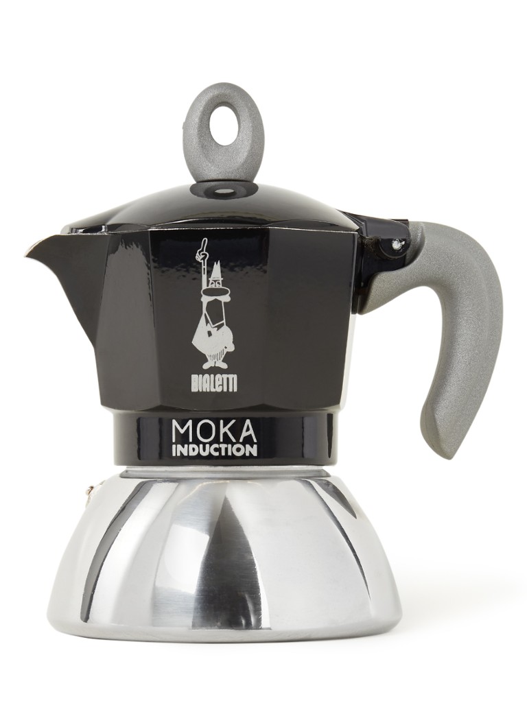 Bialetti Moka Inductie percolator 2-kops Zwart - Deal