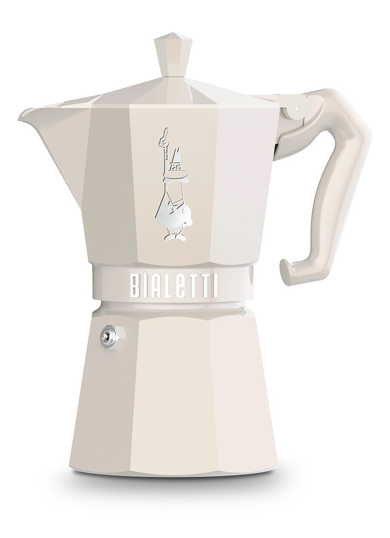 Bialetti Moka Exclusive percolator 6-kopjes Beige - Deal