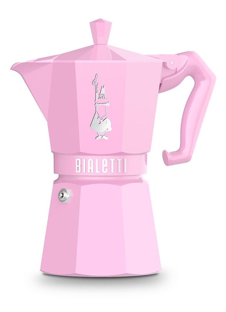 Bialetti Moka Exclusive percolator 6-kopjes Roze - Deal
