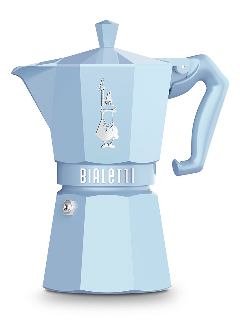 Bialetti Moka Exclusive percolator 6-kopjes Lichtblauw - Deal